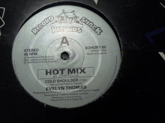 Evelyn Thomas - Cold Shoulder (12", Maxi)