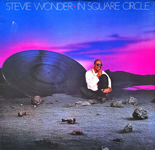 Stevie Wonder - In Square Circle (LP, Album, Emb)