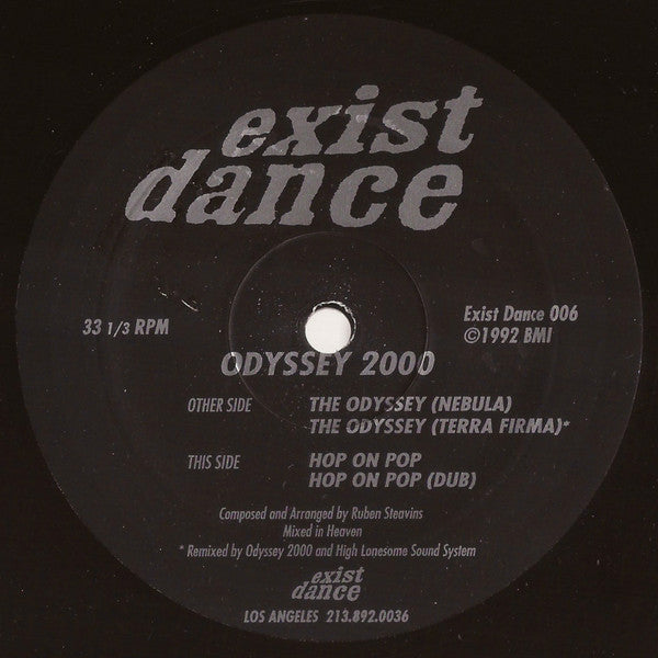 Odyssey 2000 - The Odyssey / Hop On Pop (12")