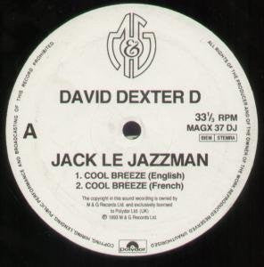 David Dexter D* - Jack Le Jazzman (12", Single, Promo)