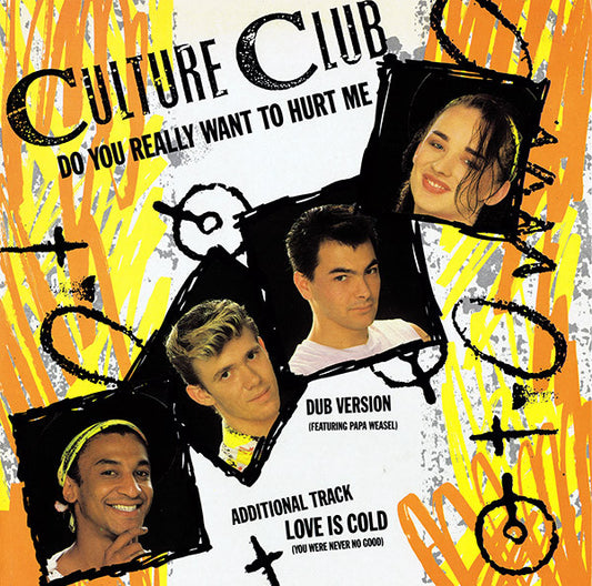 Culture Club - Do You Really Want To Hurt Me (12", Single, CBS)