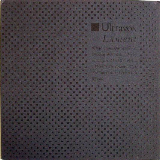 Ultravox - Lament (LP, Album)