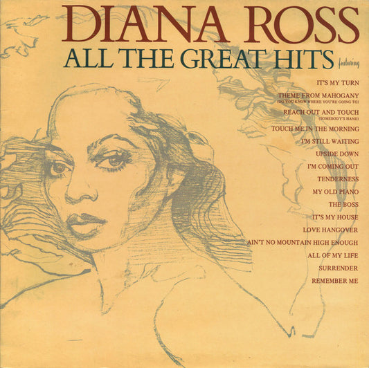 Diana Ross - All The Great Hits (LP, Comp)