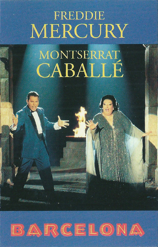 Freddie Mercury & Montserrat Caballé - Barcelona (Cass, Single)