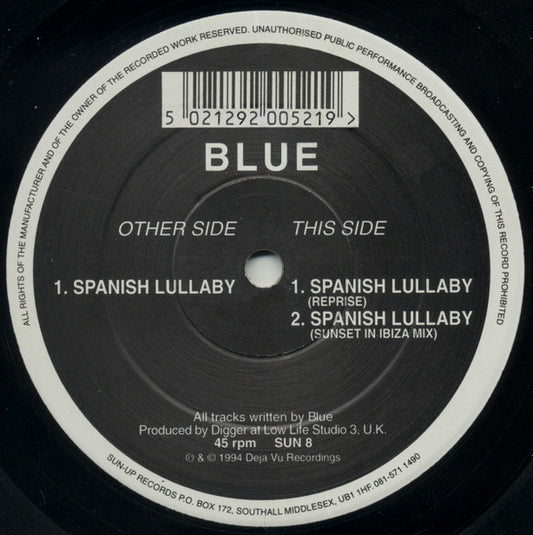 Blue (13) - Spanish Lullaby (12")