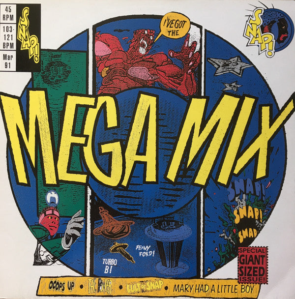 Snap! - Mega Mix (12", Maxi)