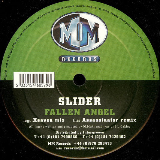 Slider (8) - Fallen Angel (12")