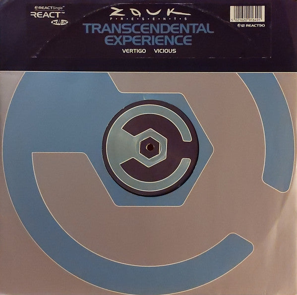 Zouk Presents Transcendental Experience - Vertigo / Vicious (12")