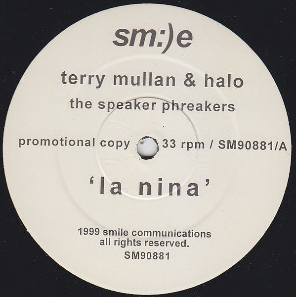 Terry Mullan & Halo - The Speaker Phreakers (12", Promo)