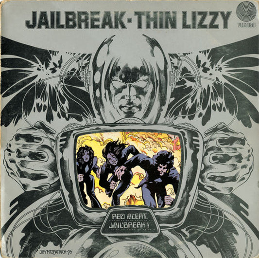 Thin Lizzy - Jailbreak (LP, Album, Gat)