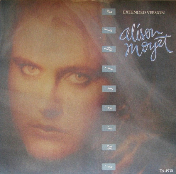 Alison Moyet - Invisible (Extended Version) (12", Single)