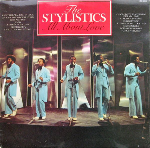 The Stylistics - All About Love (LP, Comp)