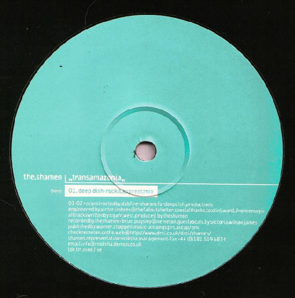 The Shamen - Transamazonia (12", Promo)