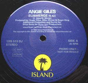 Angie Giles - Submerge (12", Promo)