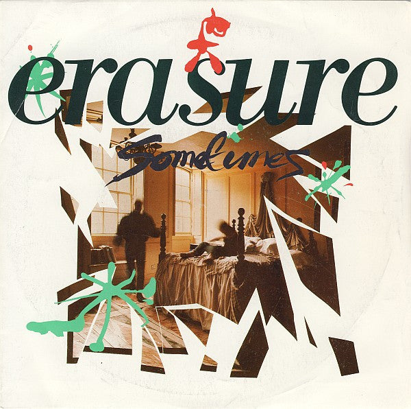 Erasure - Sometimes (7", Single, Pap)