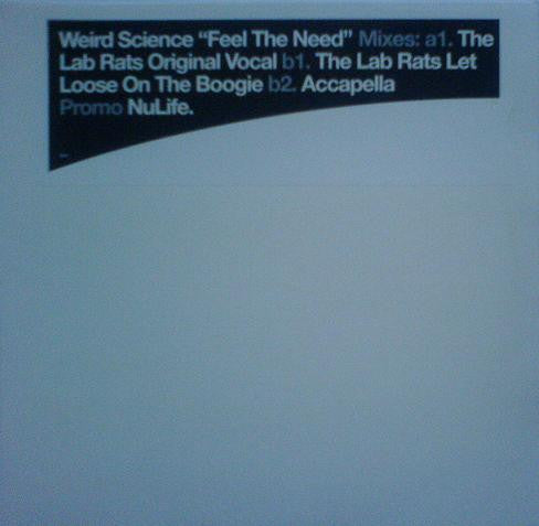 Weird Science - Feel The Need (12", Promo)