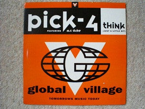 Pick-4 Featuring M.C Duke* - Think (Just A Little Bit) (12", Single, Promo)