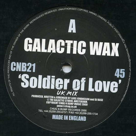 Galactic Wax - Soldier Of Love (12")