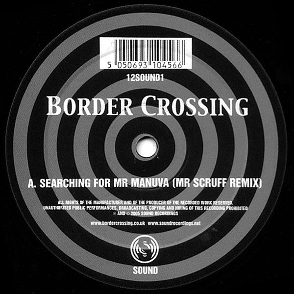 Border Crossing - Searching For Mr Manuva (12")