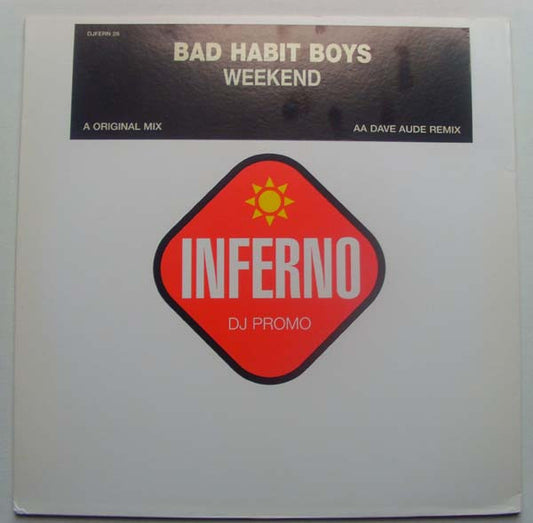 Bad Habit Boys - Weekend (12", Promo)