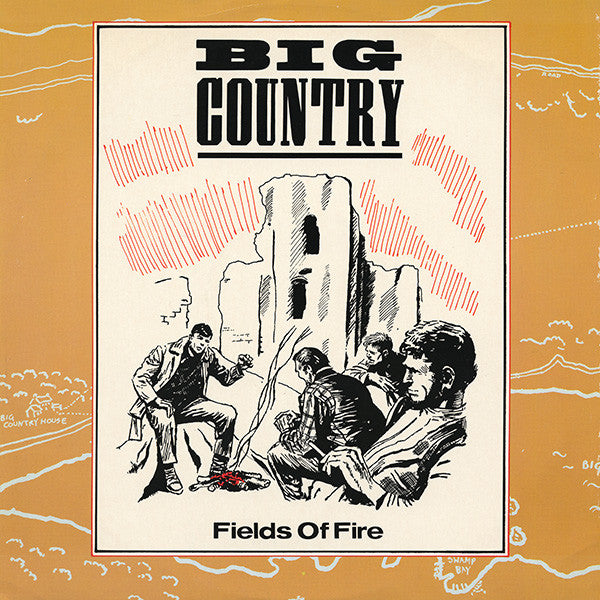 Big Country - Fields Of Fire (12", Single)