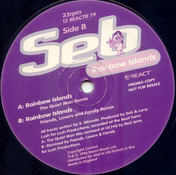 Seb - Rainbow Islands (12", Promo)