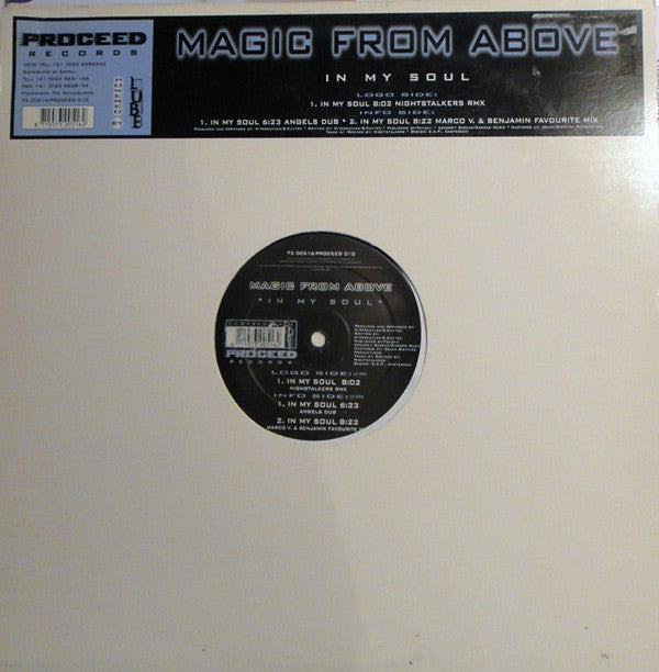 Magic From Above - In My Soul (12")