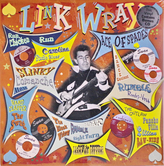 Link Wray - Ace Of Spades (LP, Comp, Ltd, Red + CD, Comp)