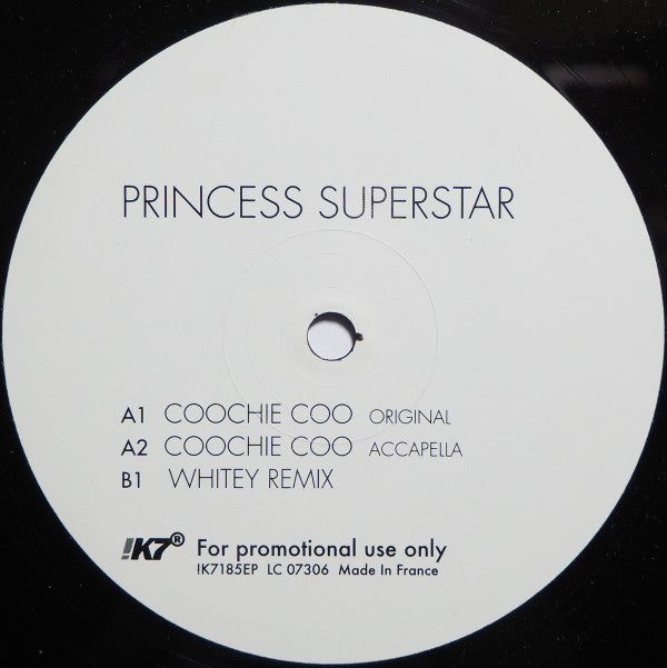 Princess Superstar - Coochie Coo (12", Promo)