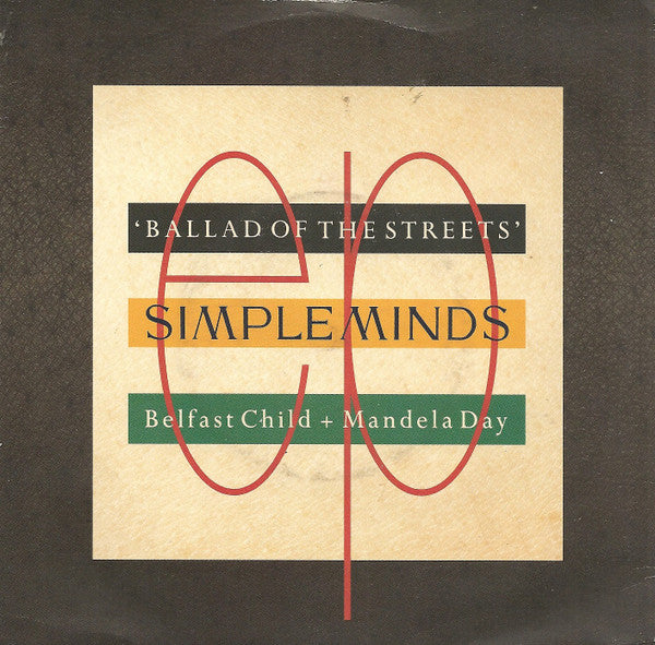 Simple Minds - Ballad Of The Streets (7", EP, Sil)