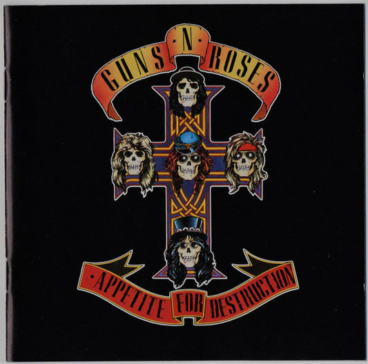 Guns N' Roses - Appetite For Destruction (CD, Album, RE)