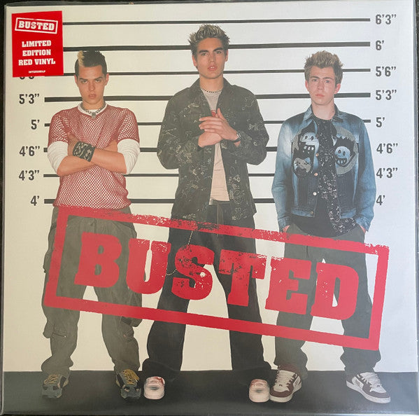 Busted (3) - Busted (LP, Album, Ltd, Red)