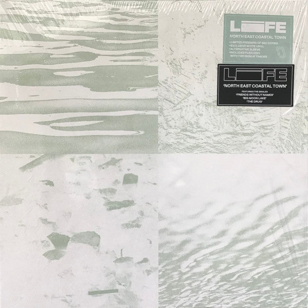 LIFE (50) - North East Coastal Town (LP, Album, Ltd, Whi + Flexi, 7")