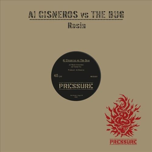 Al Cisneros vs. The Bug - Rosin (12", EP, Amb)