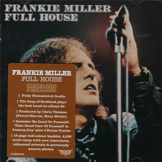 Frankie Miller - Full House (CD, Album, RE, RM)