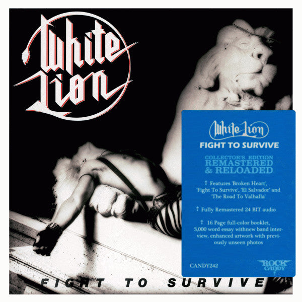 White Lion - Fight To Survive (CD, Album, RE, RM)