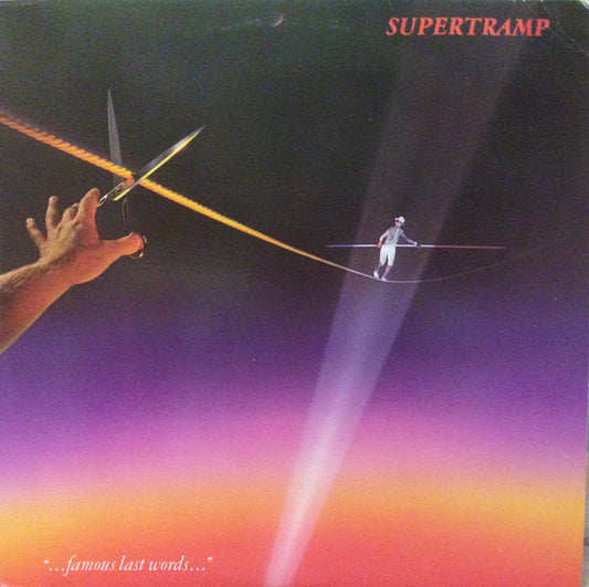 Supertramp - "...Famous Last Words..." (LP, Album)