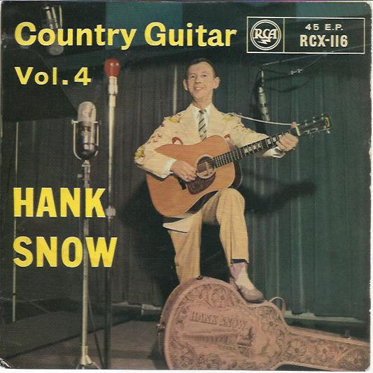 Hank Snow - Country Guitar Vol. 4 (7", EP, RP)