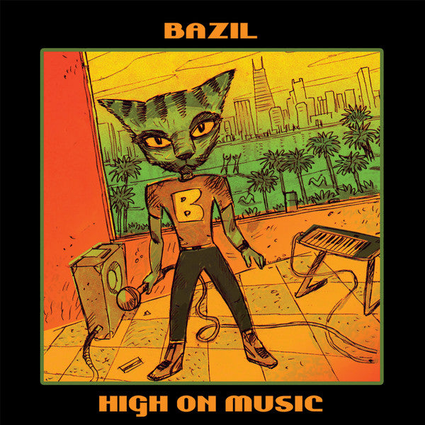 Bazil* - High On Music (12", EP)