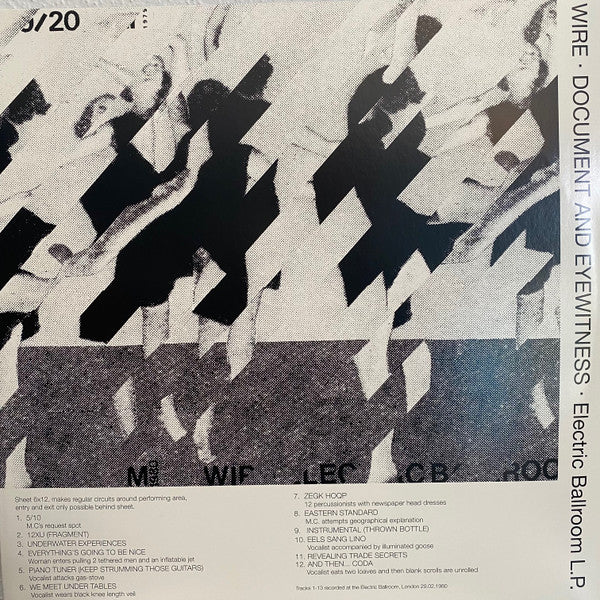 Wire - Document And Eyewitness (2xLP, Album, RE, RM, Gat)