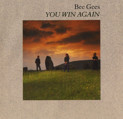 Bee Gees - You Win Again (7", Single, Sil)