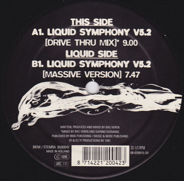 Liquid Symphony - Liquid Symphony (12")