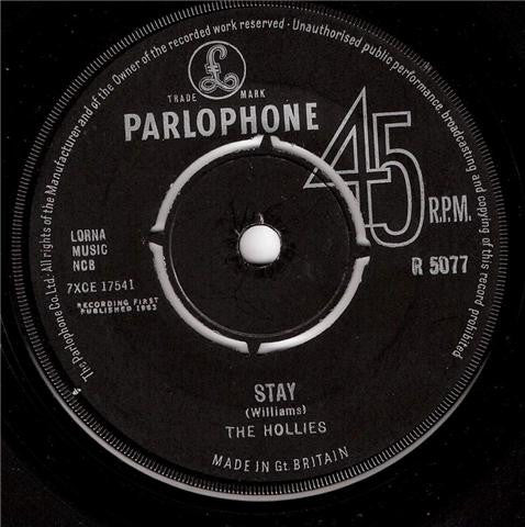 The Hollies - Stay (7", Single)