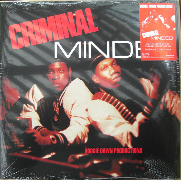 Boogie Down Productions - Criminal Minded (2xLP, Album, RE)