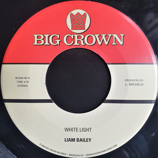 Liam Bailey - White Light / Cold & Clear (7")