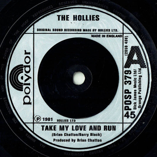 The Hollies - Take My Love And Run (7", Com)