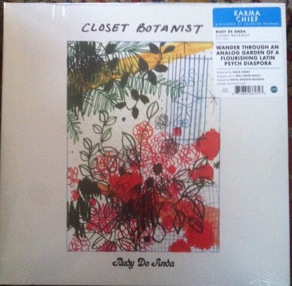 Rudy De Anda - Closet Botanist (LP, Album, Ltd, Tea)