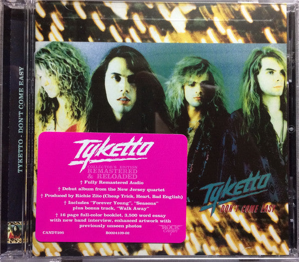 Tyketto - Don't Come Easy (CD, Album, RE, RM)