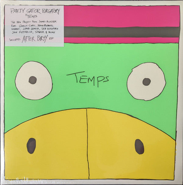 Temps (5) - Party Gator Purgatory (LP, Pin + LP, Gre + Album)