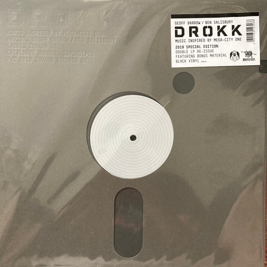 Geoff Barrow / Ben Salisbury - Drokk: Music Inspired By Mega-City One (2xLP, Album, RE, S/Edition)